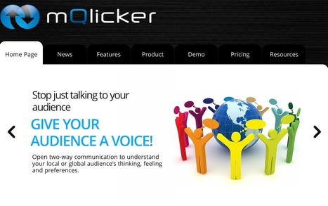 mQlicker - Free Audience Response System for Mobile, Cell and Smartphones, | Digital Delights for Learners | Scoop.it