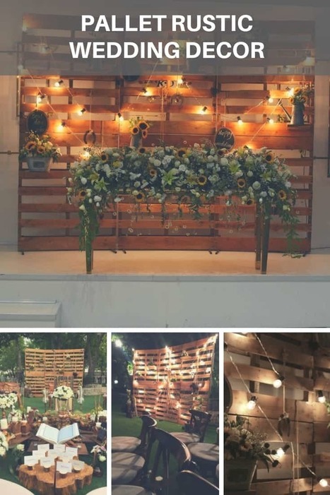 Pallet Rustic Wedding Decor | 1001 Pallets ideas ! | Scoop.it