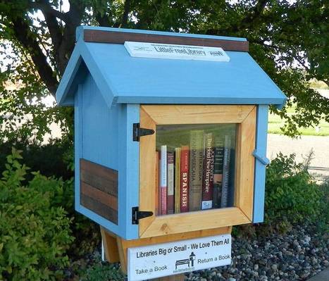 Une carte pour trouver la "little free library" qui se cache près de chez vous | Veille Éducative - L'actualité de l'éducation en continu | Scoop.it