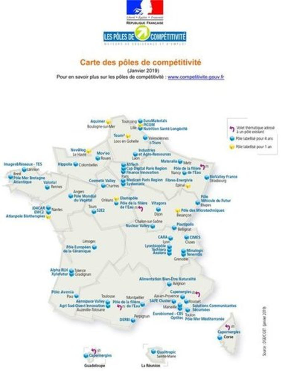 L'État va se désengager des pôles de compétitivité dès 2020 | Une semaine d'actu - Newsletter de veille de l'AURH | Scoop.it