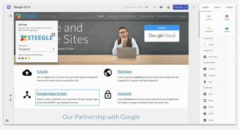 Update - New Google Sites - Site logo and Custom Theme Colour | DIGITAL LEARNING | Scoop.it
