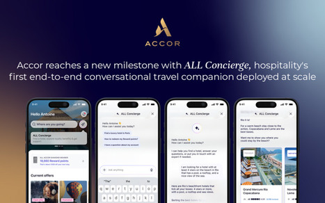 Accor f&uuml;hrt weltweit KI-Reisebegleiter ein | eTourism Trends and News | Scoop.it