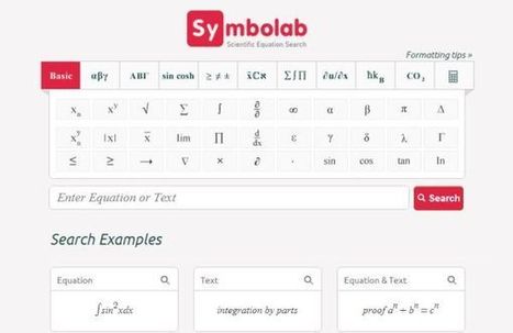 Symolab – el primer motor de búsquedas semántico para contenidos matemáticos y científicos.- | Matemáticas.- | Scoop.it