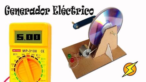Como hacer un pequeño generador eléctrico casero | tecno4 | Scoop.it