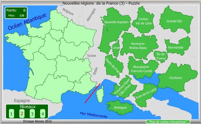 Nouvelles régions de la France (3) - Puzzle - Enrique Alonso | POURQUOI PAS... EN FRANÇAIS ? | Scoop.it