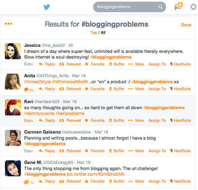 How to Use Twitter Hashtags as a Prospecting Tool | Business Improvement and Social media | Scoop.it