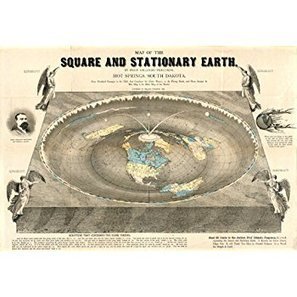 Gleasons New Standard Map Of The World For Sale Buy Flat Earth Map | Gleason's New Standard Map