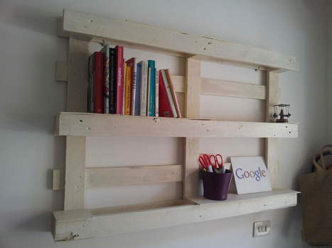 Pallet Simple Bookshelf | 1001 Pallets ideas ! | Scoop.it