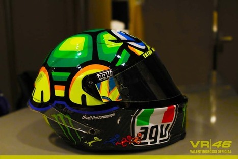 MotoGP: Valentino Rossi’s 2013 Mugello Helmet | Ductalk: What's Up In The World Of Ducati | Scoop.it