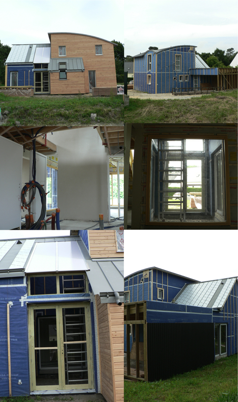 " Carnet de chantier N°16.05 / Construction d'une maison RT 2012 à Riec sur Bélon"- a.typique | Architecture, maisons bois & bioclimatiques | Scoop.it