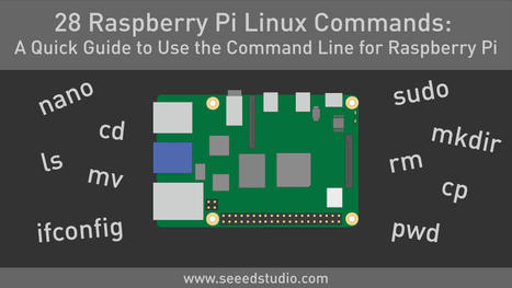 28 Raspberry Pi Linux Commands: A Quick Guide to Use the Command Line for Raspberry Pi | tecno4 | Scoop.it