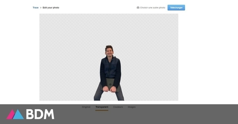 Trace : un outil gratuit pour supprimer l'arrière plan d'une photo | UseNum - Ressources pédagogiques | Scoop.it