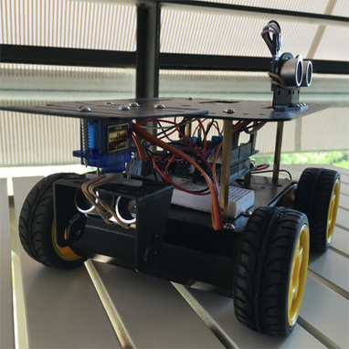 Crear un vehículo autónomo con sensores de ultrasonidos y Arduino | tecno4 | Scoop.it