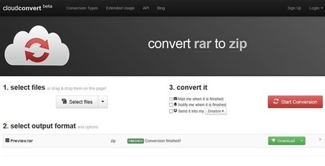 4 Services To Convert RAR Files To Zip Online For Free | Time to Learn | Scoop.it