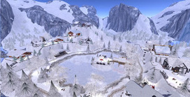 Winter Ice Christmas Festival 2016, Rebel Yell Concerts,  and The Linden Chalet, Voss, Second life | Second Life Destinations | Scoop.it