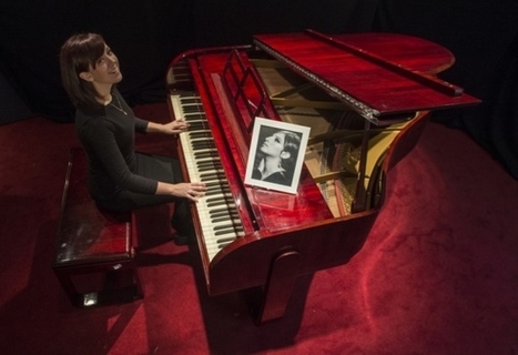 Barbara Streisand Art Deco piano up for auction in Edinburgh | Antiques & Vintage Collectibles | Scoop.it