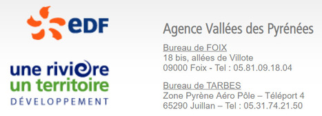 L'agence "EDF Une Rivière Un Territoire - Vallées des Pyrénées" soutient Scoop.it Vallées d'Aure et du Louron | Vallées d'Aure & Louron - Pyrénées | Scoop.it