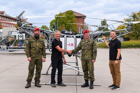 German Army gets its first heavy-lift cargo drone | DEFENSE NEWS | Scoop.it