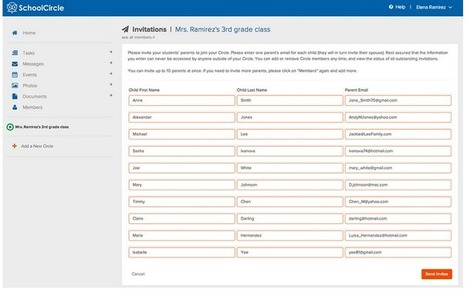 SchoolCircle- A Great Free Way to Communicate With Parents of Your Students | iGeneration - Humane Use of Technology in an AI world (Pedagogy & Digital Innovation) | Scoop.it