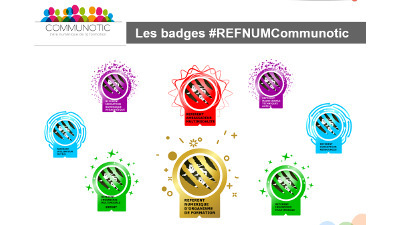 EXPERIMENTATION / Les premiers badges #RefnumCommunotic | Innovation et transformation pédagogique | Scoop.it
