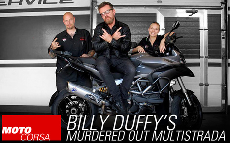 Billy Duffy’s Multistrada - MotoCorsa.com | Ductalk: What's Up In The World Of Ducati | Scoop.it