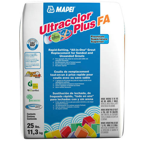 MAPEI ULTRACOLOR + FA GROUT 25LB (#47 CHARCOAL) • | Tile Cutters | Scoop.it