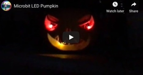 A Micro:Bit LED Pumpkin via @GPearceWSD | Education 2.0 & 3.0 | Scoop.it