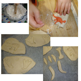 Fósiles con pasta de sal | Aprender Manualidades infantiles | Scoop.it