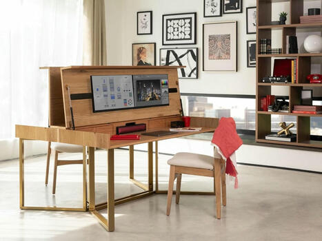 Transformer Table: From Workstation to Dining Table in Seconds - Yanko Design | Découvrir, se former et faire | Scoop.it