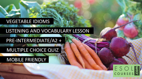 English Expressions and Sayings - Vegetable Idioms | English Word Power | Scoop.it