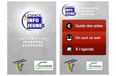 Application iPhone & Android Espace Info Jeunes - 'auwwwergne L ... | UseNum - InfoJeunesse | Scoop.it