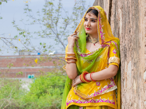 rajputana dress for girl