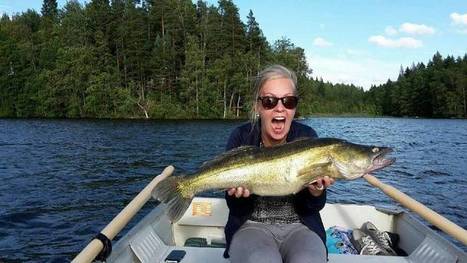 Janita uisteli el&auml;m&auml;ns&auml; saaliin: "Ehdottomasti isoin kala, mink&auml; olen ikin&auml; saanut" | 1Uutiset - Lukemisen t&auml;hden | Scoop.it
