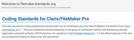 Naming Conventions | Learning Claris FileMaker | Scoop.it