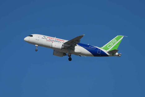Le C919-600, &eacute;quivalent chinois de l&rsquo;A319 d'Airbus, a r&eacute;alis&eacute; son premier vol | AERONAUTIQUE NEWS - AEROSPACE POINTOFVIEW - AVIONS - AIRCRAFT | Scoop.it