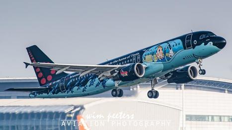 Un avion belge repeint aux couleurs de Tintin | Koter Info - La Gazette de LLN-WSL-UCL | Scoop.it