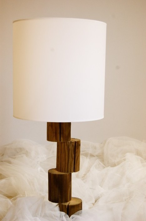 Lamp logs - Recyclart | 1001 Light ideas ! | Scoop.it