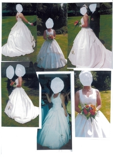 Robe de mariée sobre et élégante d'occasion couleur ivoire T38-40 | Robes de mariée d'occasion | Scoop.it