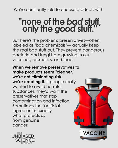The conversation about thimerosal got us thinking about how "preservative-free" marketing can actually be misleading. | Unbiased Science | Hésitations Vaccinales: Observatoire HESIVAXs | Scoop.it