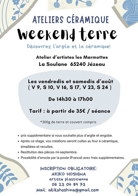 Ateliers céramique à La Soulane (Jézeau) | Vallées d'Aure & Louron - Pyrénées | Scoop.it