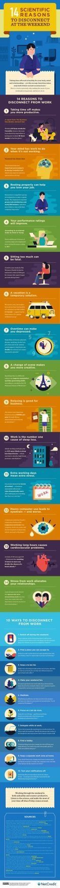 Why You Shouldn’t Work on Weekends Infographic | Heart_Matters - Faith, Family, & Love - What Really Matters! | Scoop.it