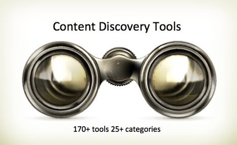 Content Discovery Tools: a Directory of My Favorite Ones | Content Marketing & Content Strategy | Scoop.it