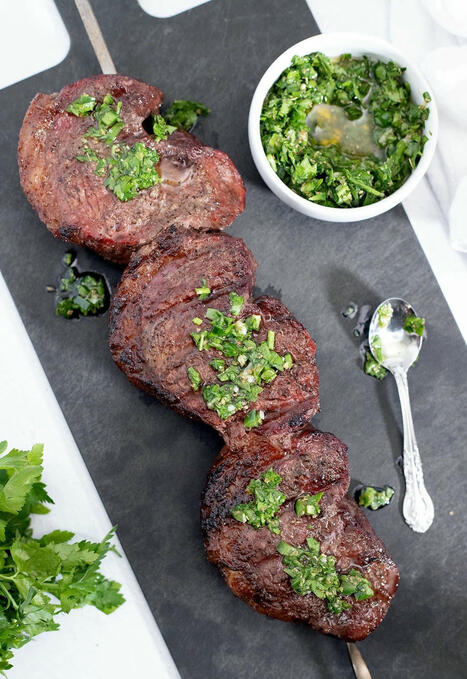 Picanha Steak with Authentic Chimichurri Sauce | Best Foodie Wine Dine & More | Scoop.it