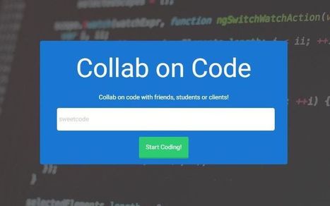 Collab on Code: editor de código online, gratuito y colaborativo | tecno4 | Scoop.it