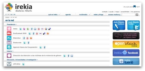 Guia de usos y estilos en las redes sociales del Gobierno Vasco | E-Learning-Inclusivo (Mashup) | Scoop.it