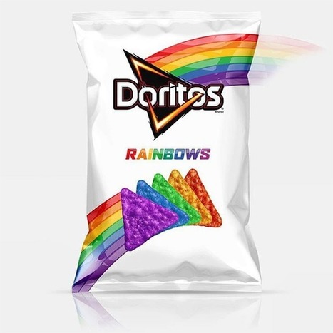 Doritos has launched limited-time rainbow chips in support of the LGBT community | Adweek | consumer psychology | Scoop.it