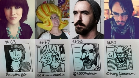 Artist Vows to Draw All New Twitter Followers | Adweek | Future Of Advertising | Scoop.it