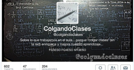 #Twitter en el aula: la experiencia @colgandoclases como 'microblog' de aula | TIC & Educación | Scoop.it