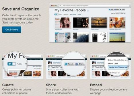 About.me lanza Colecciones, su marcador social de personas al estilo Pinterest | Yo Community Manager | Scoop.it