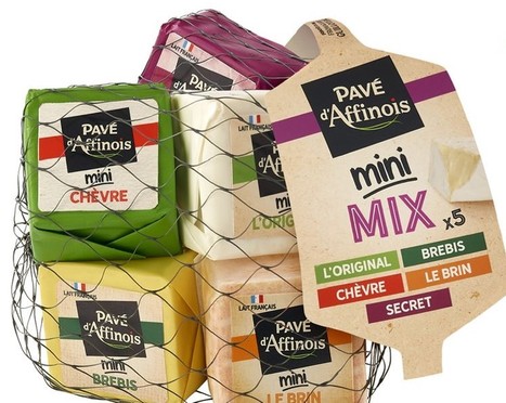 Snacking : Pavé d’Affinois signe sa gamme de fromages en portions | Lait de Normandie... et d'ailleurs | Scoop.it